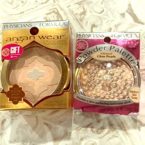 Physicians Formula 3p powder, blush, and glow set